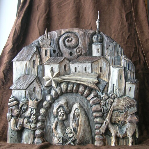 ilustrační obrázek k článku Betlém na zeď